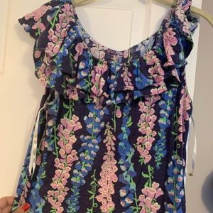 Lilly Pulitzer one shoulder top